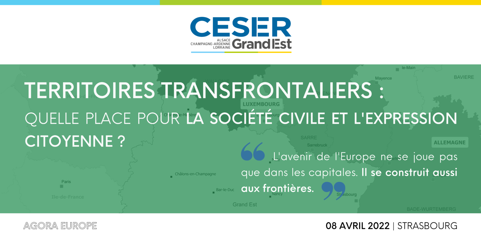 Agora Europe | Territoires transfrontaliers : quelle place pour la société civile et l’expression citoyenne ?