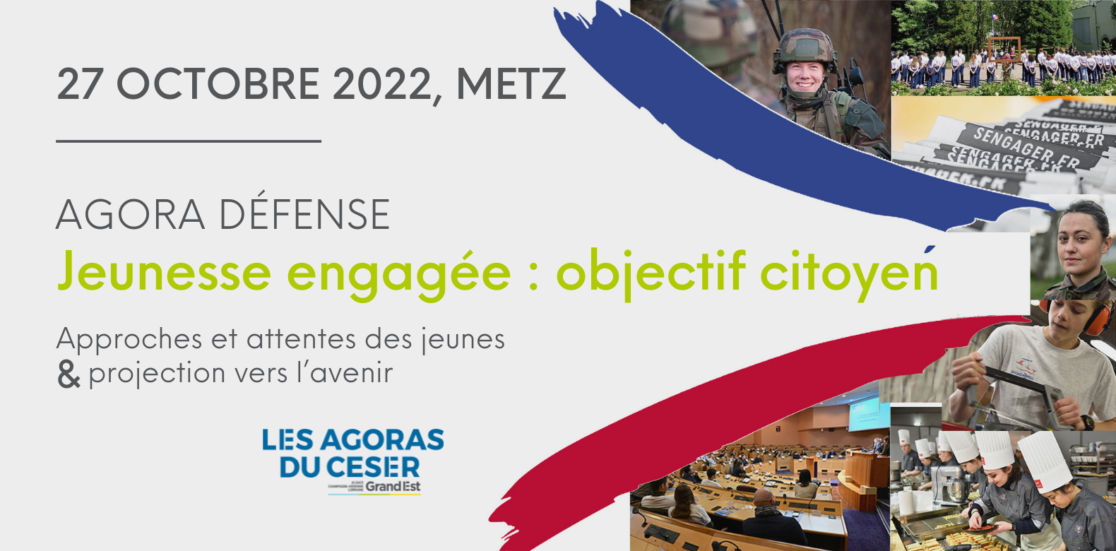 Agora Défense – Jeunesse engagée : objectif citoyen