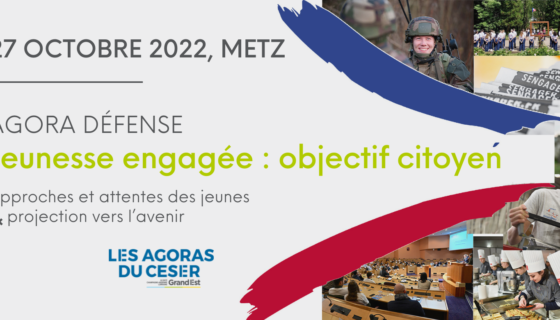 Agora Défense – Jeunesse engagée : objectif citoyen