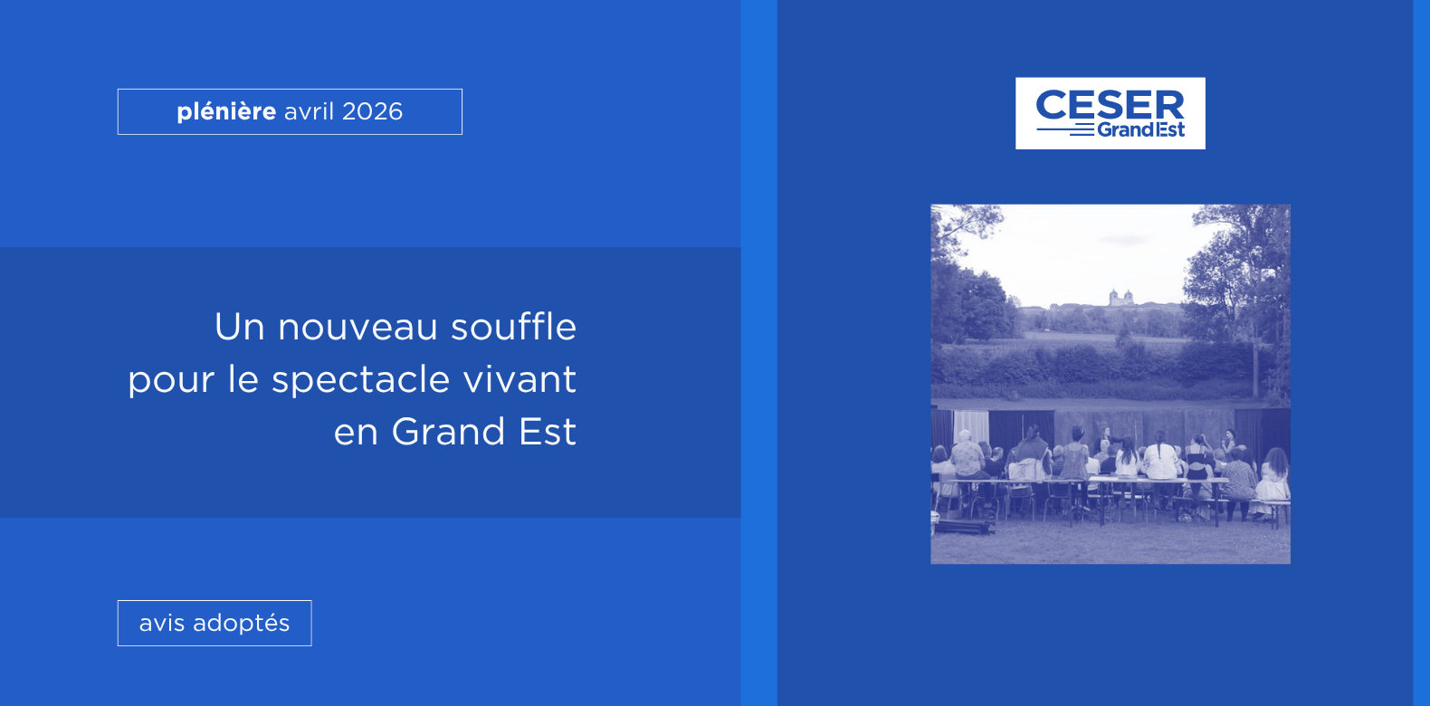 Un nouveau souffle pour le spectacle vivant en Grand Est