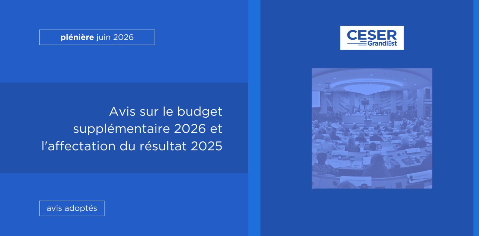 Avis sur le budget supplémentaire 2026 et l’affectation du résultat 2025